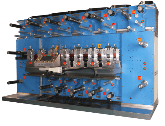 電子產(chǎn)品模切機(jī)N系列7工位旋轉(zhuǎn)模切機(jī)