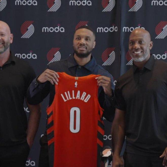 利拉德：很感激有機會回開拓者，會慢慢恢復傷病回到以前的狀態